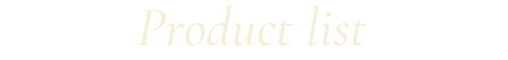 Product list